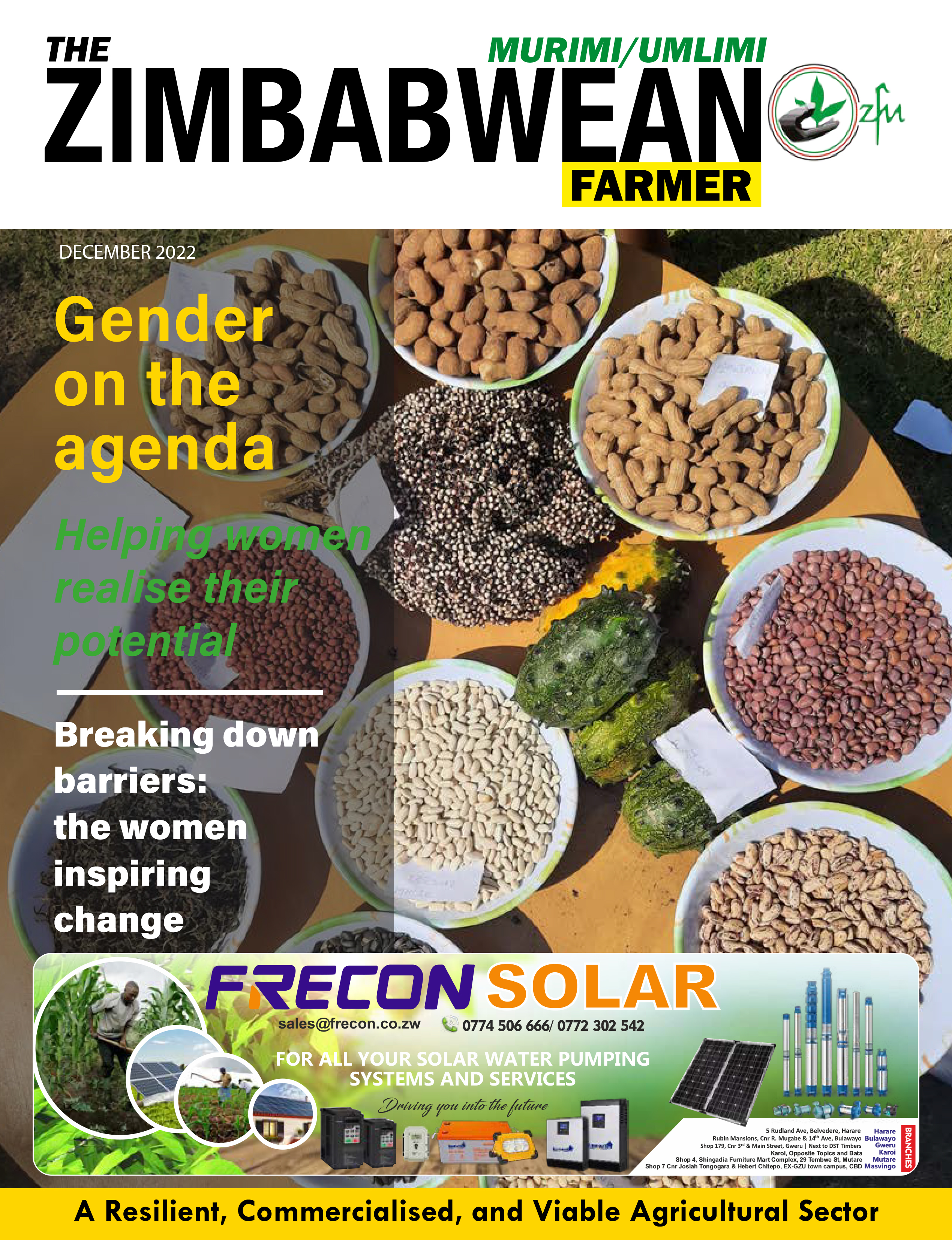 The Zimbabwean Farmer, Murimi/Umlimi Magazine Volume 3 2022
