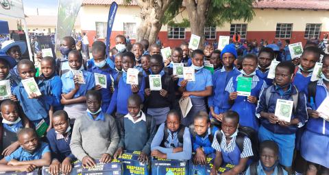 School based ZFU Young Farmers’ club benefits from First Capital Bank Social work.